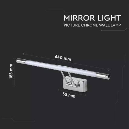 Світлодіодне підсвічування картин 1xLED/12W/230V 3000K