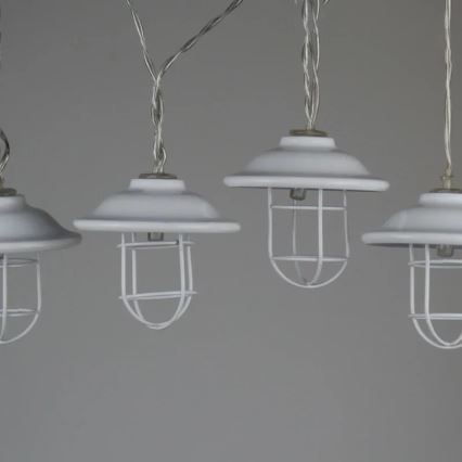 Світлодіодне вуличне декоративне освітлення LOFT 10xLED/2xAA