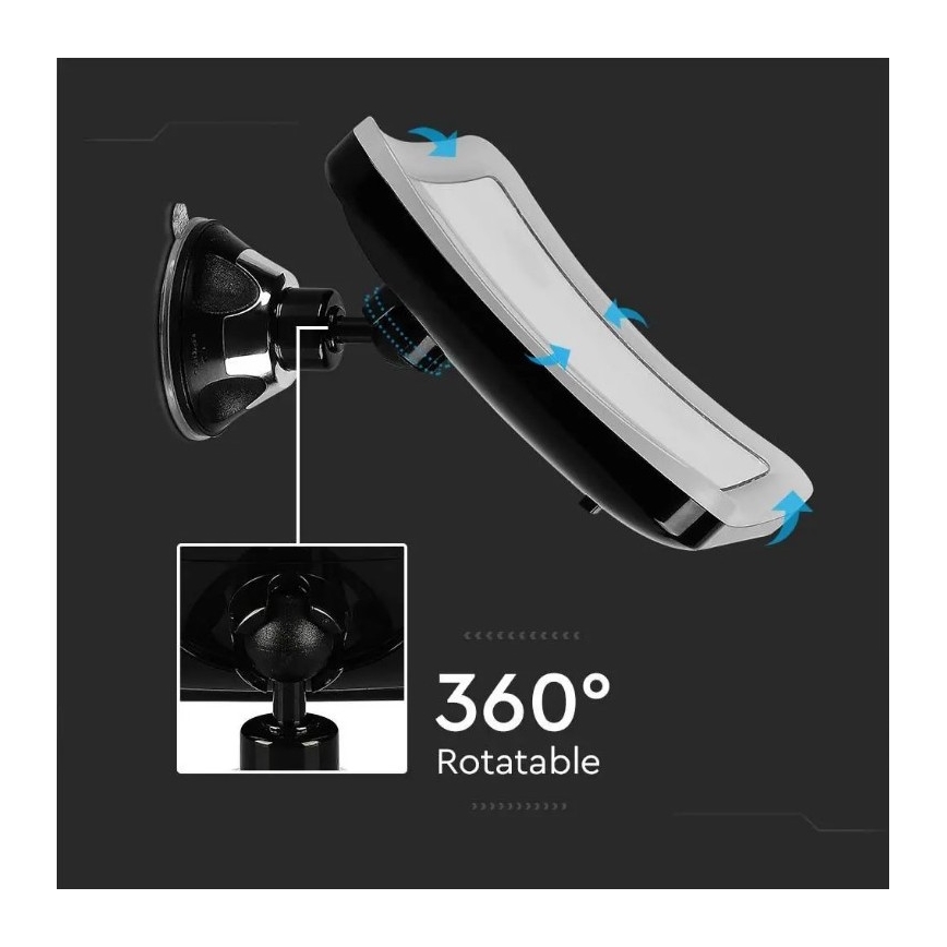 Світлодіодне косметичне дзеркало LED/3,2W/4,5V 3xAA IP44