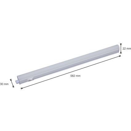 Світлодіодне кухонне освітлення для підсвітки стільниці LED/8W/230V