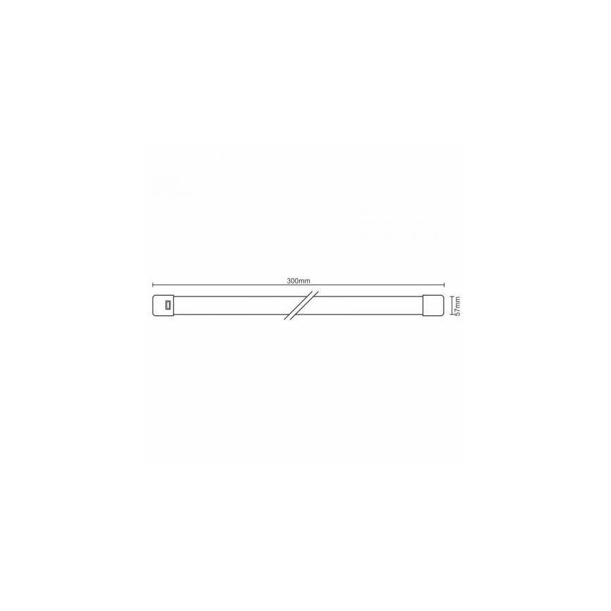 Світлодіодне кухонне освітлення для підсвітки стільниці LED/9W/230V IP40