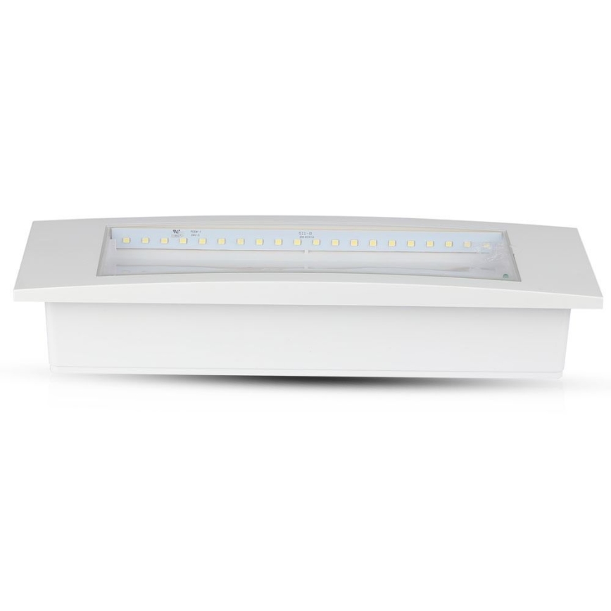 Світлодіодний аварійний світильник EMERGENCY EXIT SAMSUNG CHIP LED/3,8W/230V 6000K