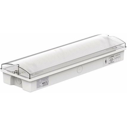 Світлодіодний аварійний світильник EMERGENCY EXIT LED/3W/230V 6400K IP65
