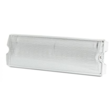 Світлодіодний аварійний світильник EMERGENCY EXIT LED/3W/230V IP65 6000K 1200mAh