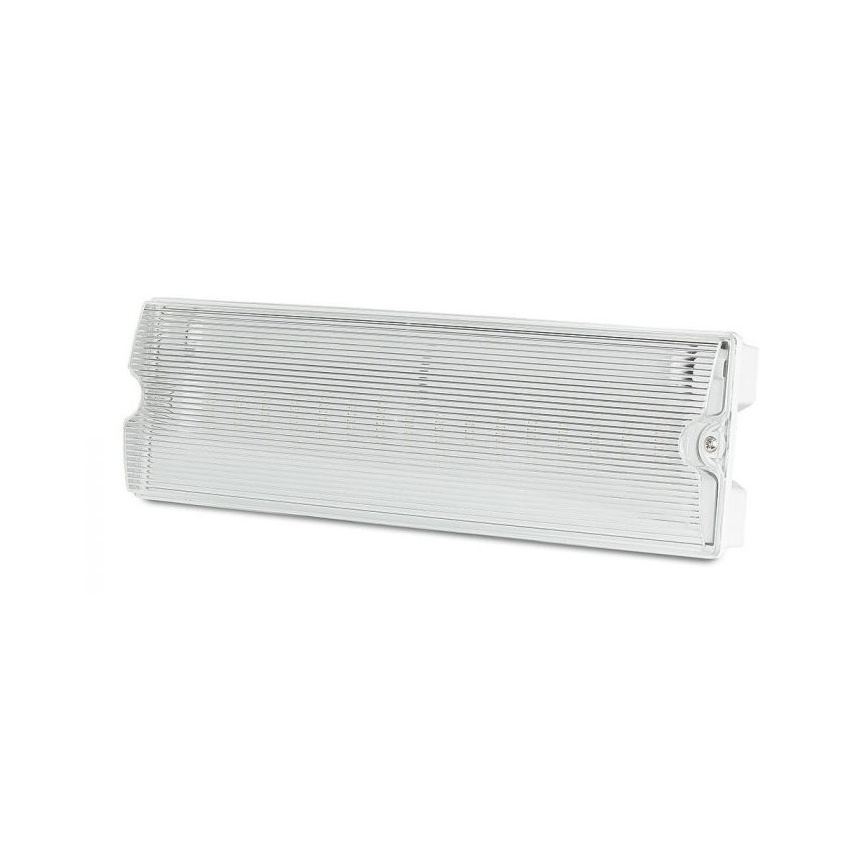 Світлодіодний аварійний світильник EMERGENCY EXIT LED/3W/230V IP65 6000K 1200mAh
