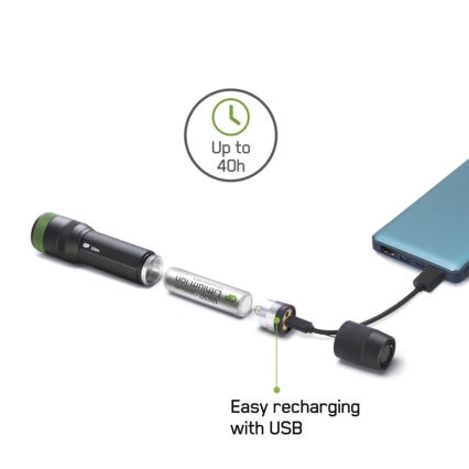 Світлодіодний акумуляторний ліхтарик GP DISCOVERY CR41 LED/Li-lon 3,7V IPX7
