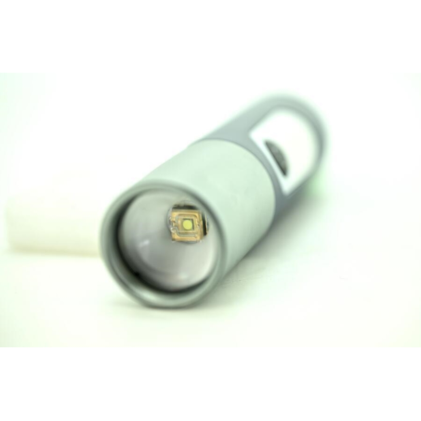 Світлодіодний акумуляторний ліхтарик LED/10W/3,7V 750 lm 10h