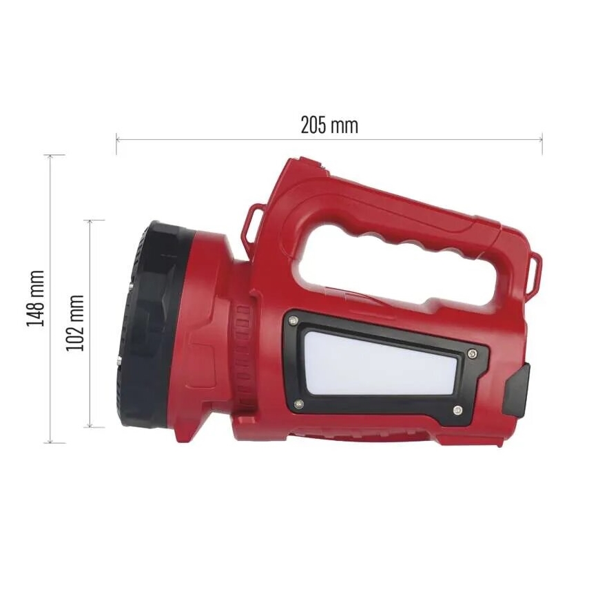 Світлодіодний акумуляторний ліхтарик LED/3,7V IP44 1000 lm 15000mAh