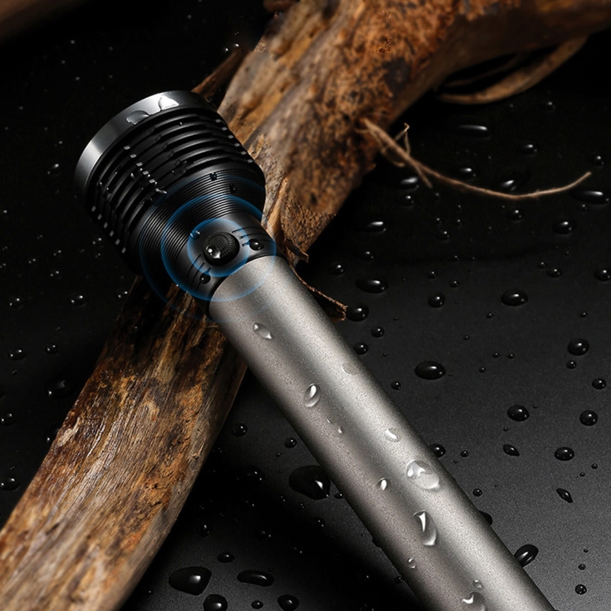 Світлодіодний акумуляторний ліхтарик LED/6,5W/3,7V 2400 mAh