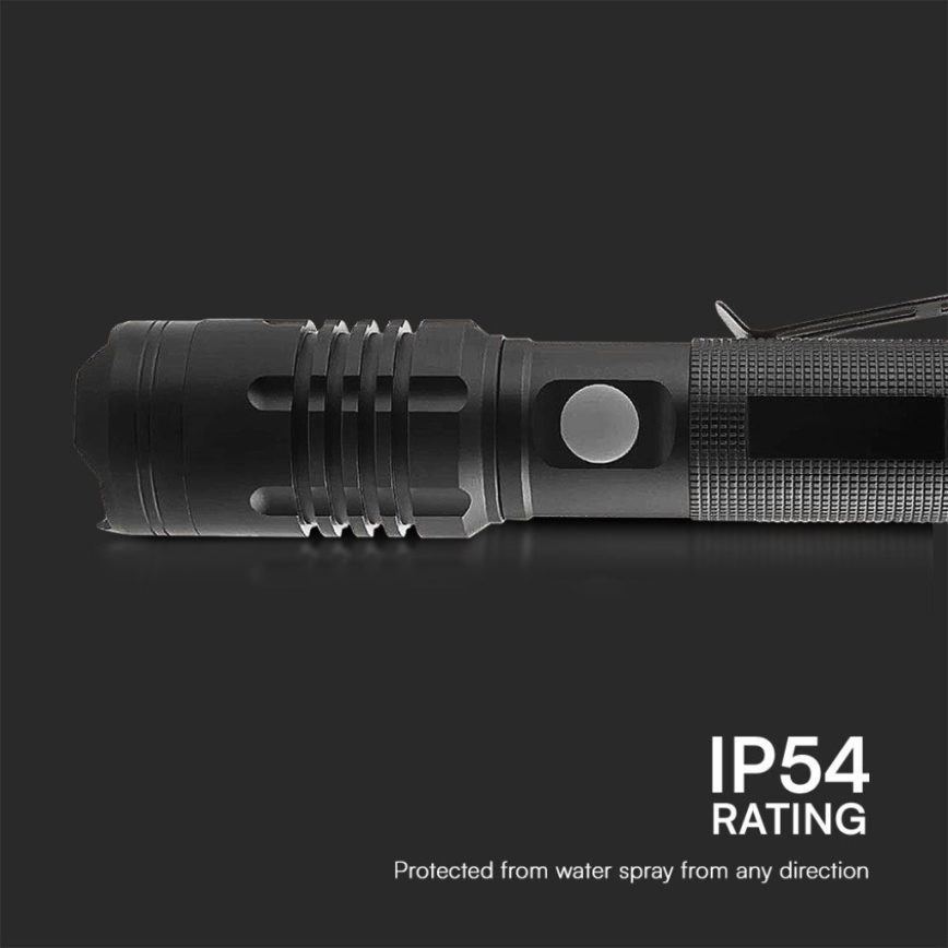 Світлодіодний акумуляторний ліхтарик USB LED/10W/5V IP54 1000 lm