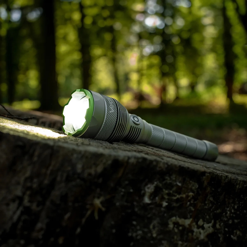 LED Акумуляторний ліхтарик з регулюванням яскравості з функцією Power Bank LED/5V IPX7 10000 лм 2600 mAh