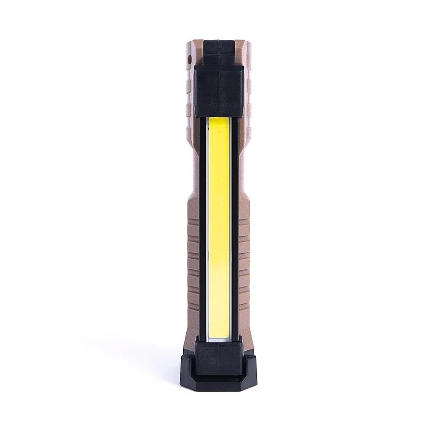 LED Акумуляторний робочий ліхтарик з регулюванням яскравості з функцією Power Bank LED/4W/5V IPX4 600 лм 2000 mAh