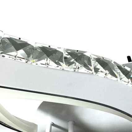 Світлодіодна регульована накладна люстра LED/180W/230V 3000-6500K + дистанційне керування