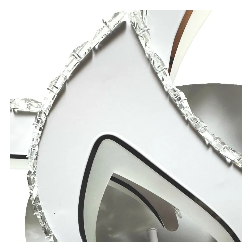 Світлодіодна регульована накладна люстра LED/180W/230V 3000-6500K + дистанційне керування