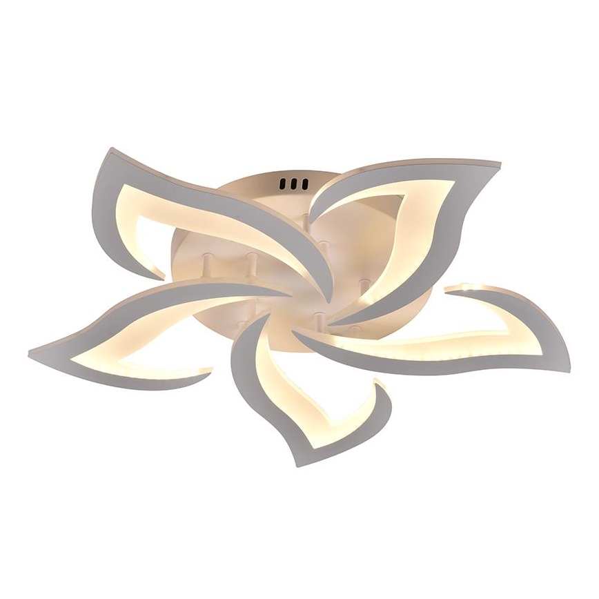 Світлодіодна регульована накладна люстра LED/55W/230V 3000-6500K + дистанційне керування