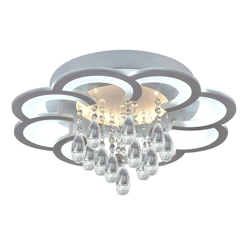 Світлодіодна регульована накладна люстра LED/70W/230V 3000-6500K + дистанційне керування