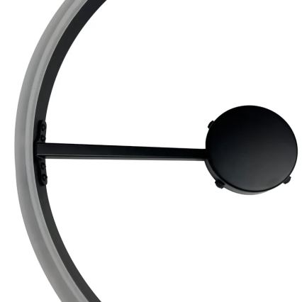 Світлодіодна регульована накладна люстра LED/72W/230V 3000-6500K чорна + дистанційне керування