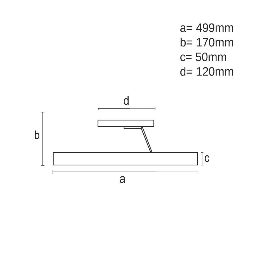 Світлодіодна регульована накладна люстра LED/72W/230V 3000-6500K чорна + дистанційне керування