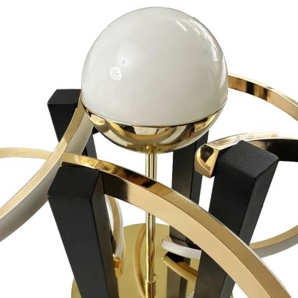 Світлодіодна регульована накладна люстра LED/80W/230V 3000-6500K + дистанційне керування