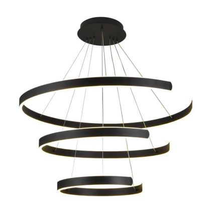 Світлодіодна регульована люстра на тросі LED/220W/230V 3000-6500K діам. 80 см + дистанційне керування
