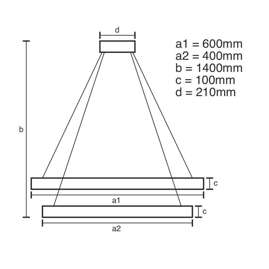 Світлодіодна регульована кришталева люстра на тросі LED/65W/230V 3000-6500K глянцевий хром + дистанційне керування