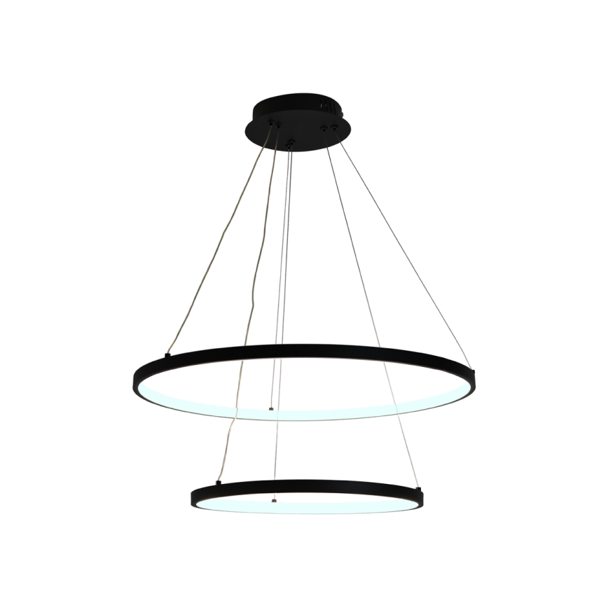 Світлодіодна регульована люстра на тросі LED/75W/230V 3000-6500K діам. 60 см + дистанційне керування