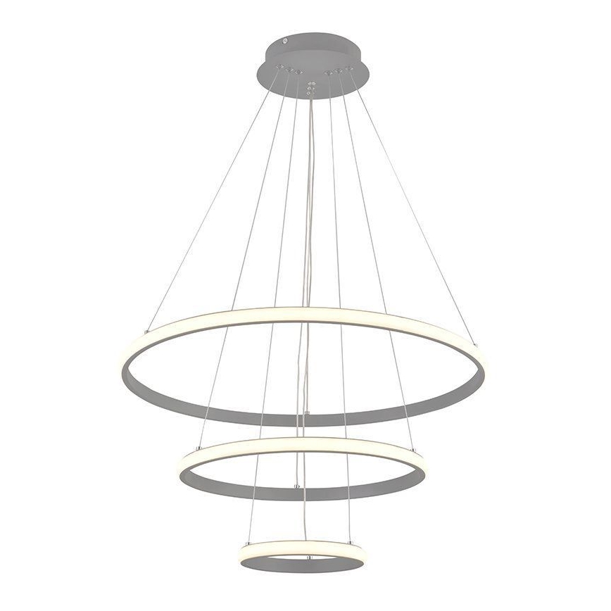 Світлодіодна регульована люстра на тросі LED/90W/230V 3000-6500K діам. 60 см + дистанційне керування