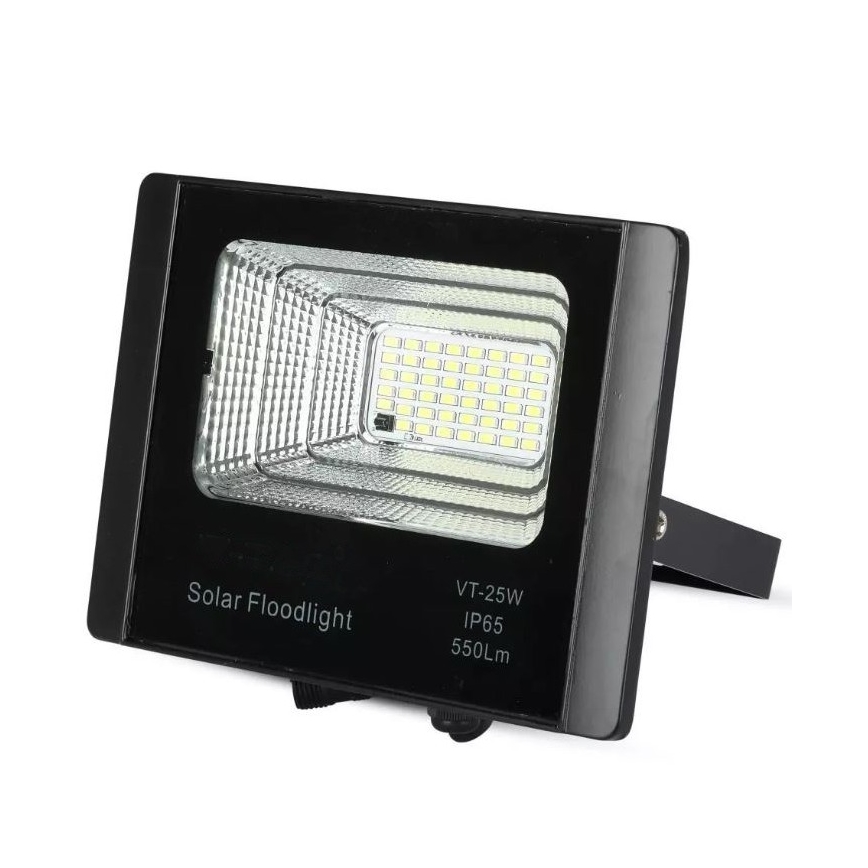 Світлодіодний регульований сонячний прожектор LED/12W/3,2V 4000K IP65 + дистанційне керування