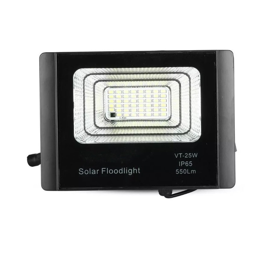 Світлодіодний регульований сонячний прожектор LED/12W/3,2V 4000K IP65 + дистанційне керування