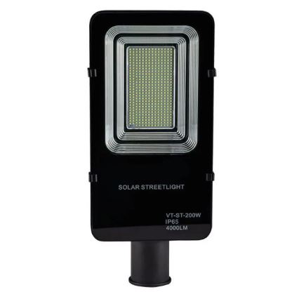 Світлодіодний регульований сонячний вуличний ліхтар LED/50W/6,4V 6000K IP65 50000 mAh + дистанційне керування