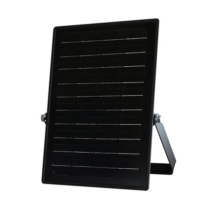 Світлодіодний димований сонячний прожектор із сенсором LED/10W/3,7V 4000/6000K IP65 3600 мАг + дистанційне керування