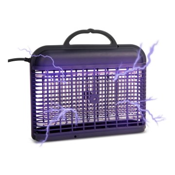 Світлодіодний електричний знищувач комах UV/2W/230V чорний