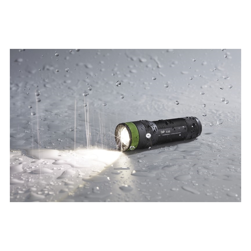 Світлодіодний ліхтарик з гачком і магнітом GP DISCOVERY C32 LED/3xAAA