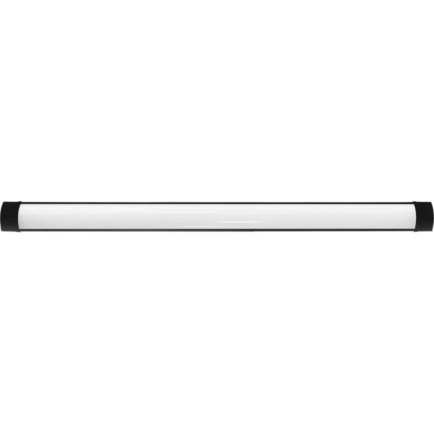 Світлодіодний лінійний світильник LED/36W/230V 4000K 120 cm чорний