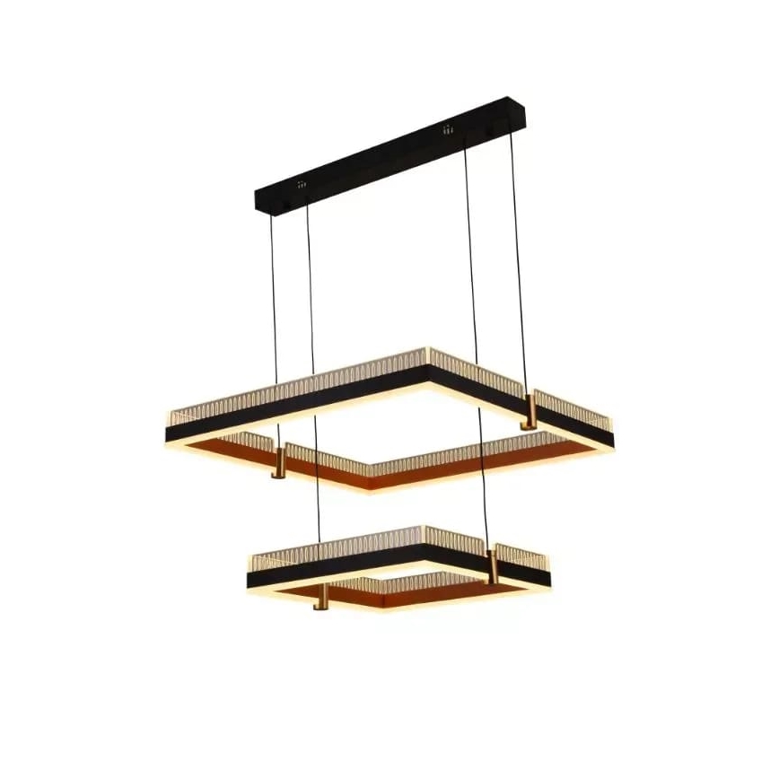 Світлодіодна регульована люстра на тросі LED/50W/230V 3000-6500K + дистанційне керування