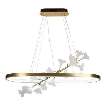 Світлодіодна регульована люстра на тросі LED/65W/230V 3000-6500K + дистанційне керування