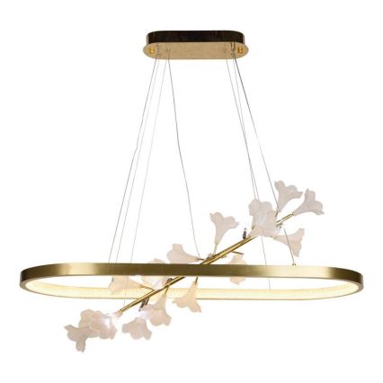 Світлодіодна регульована люстра на тросі LED/65W/230V 3000-6500K + дистанційне керування