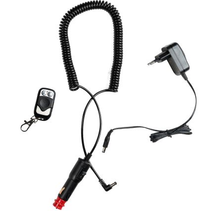 Світлодіодний сигнальний маяк LED/12-24В IP65 + дистанційне керування