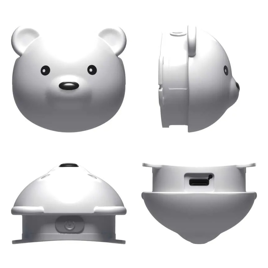 Світлодіодний налобний ліхтар, перезаряджуваний (LED/USB), 500 mAh — «Ведмідь»