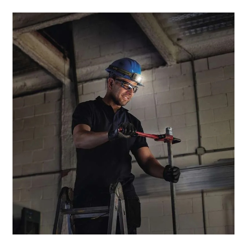 Світлодіодний налобний ліхтар з регулюванням яскравості з датчиком GP DISCOVERY CHW54 LED/3xAAA IPX5