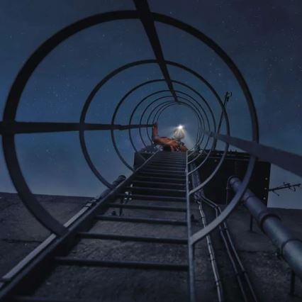 Світлодіодний налобний ліхтар з регулюванням яскравості з датчиком GP DISCOVERY CHW54 LED/3xAAA IPX5