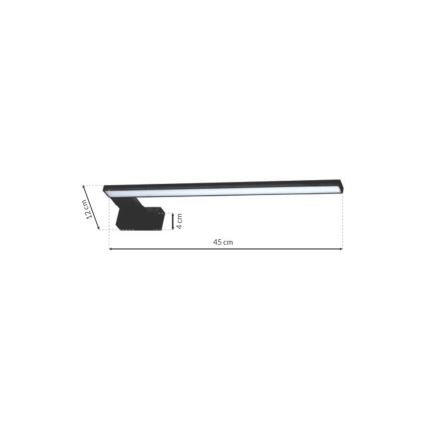 Світлодіодний настінний світильник для ванної кімнати SHINE 1xLED/11W/230V IP44