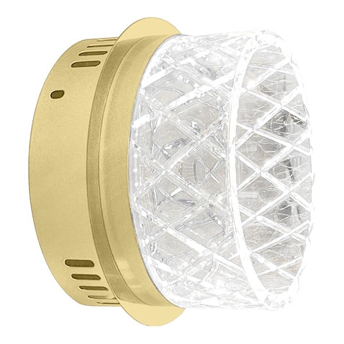 Світлодіодний настінний світильник ELEGANCE LED/9W/230V золотий