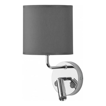 Світлодіодний настінний світильник FIORENZO 1xE27/60W/230V + LED/3W