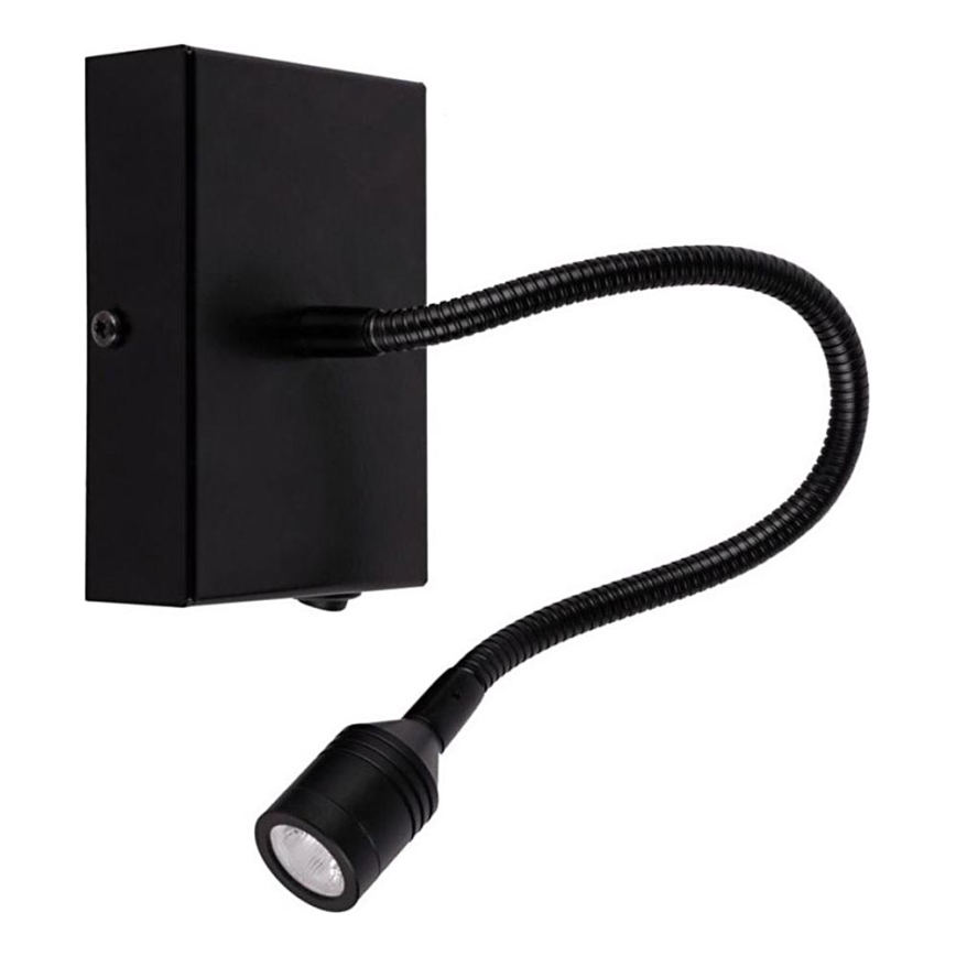 Світлодіодний настінний світильник LECTOR LED/2,5W/230V чорний