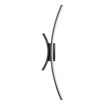 Світлодіодний настінний світильник LED/12W/230V 3000-6000K чорний