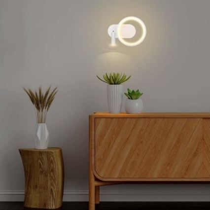 Світлодіодний настінний світильник LED/14W/230V 4000K білий