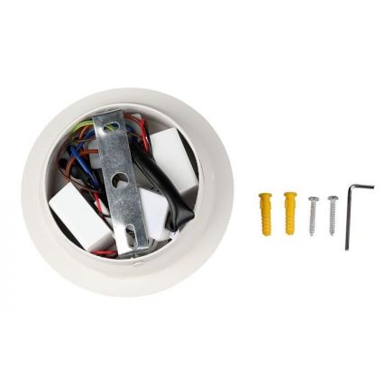Світлодіодний настінний світильник LED/3W/230V + LED/6W/230V 3000K білий
