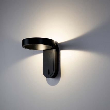Світлодіодний настінний світильник LED/5W/230V 3000K/4000K чорний