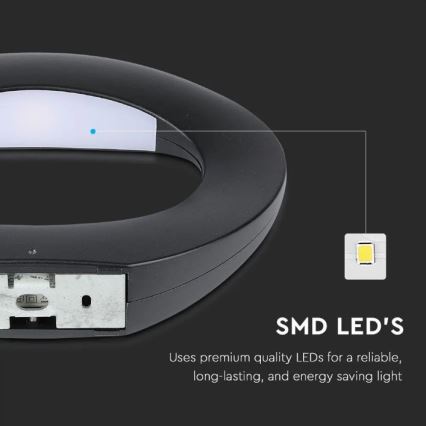 Світлодіодний настінний світильник LED/9W/230V